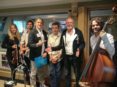 The Coal Porters with Bob Harris for a live session out Oct 28 on his show.
