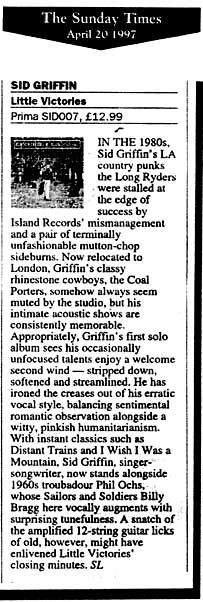 Review - The Sunday Times