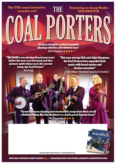 The Coal Porters Live Show Poster