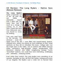 Long Ryders Bill Kopp Native Sons review