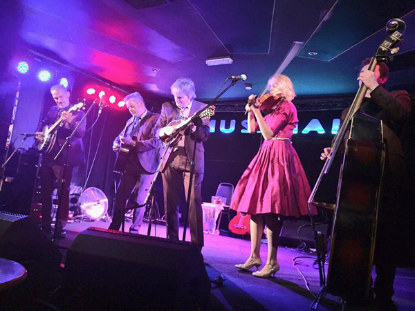 The Coal Porters live on stage in 2016 - Photo courtesy of Kerenza Peacock