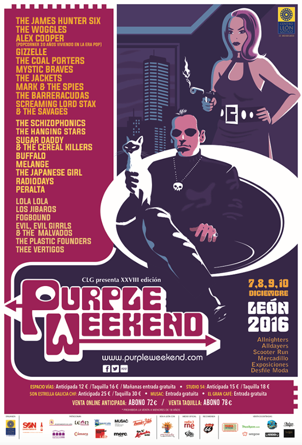 The Purple Weekend – 2016 Poster