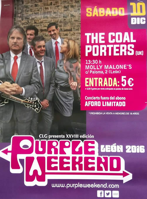 Festival Internacional Purple Weekend Poster