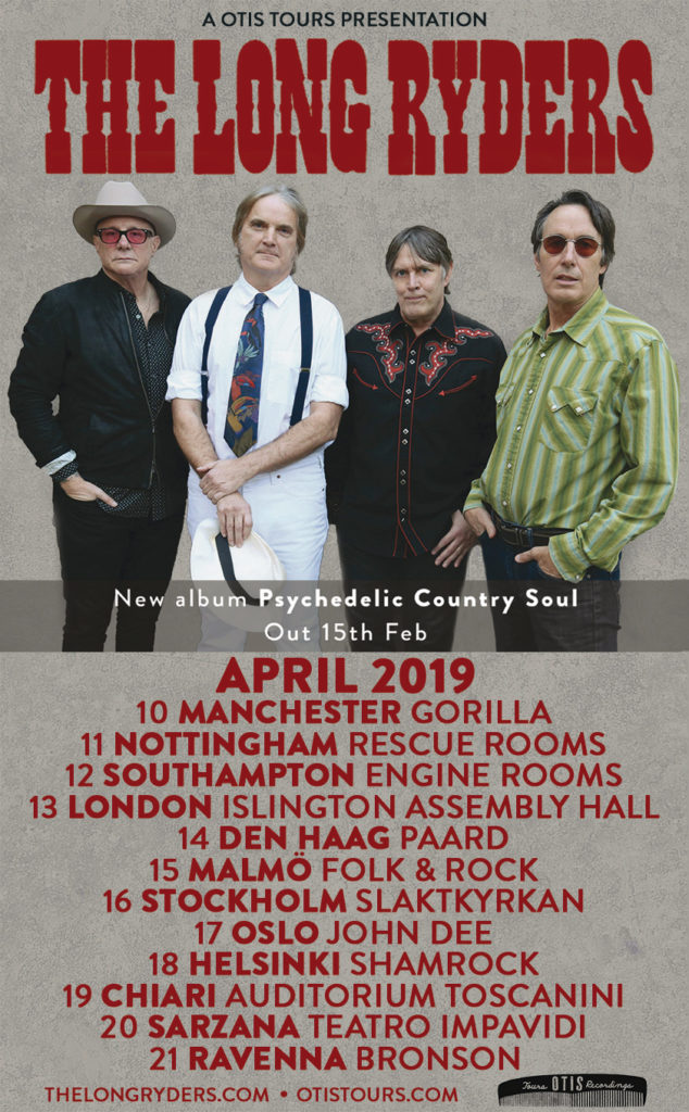 The Long Ryders Tour April 2019