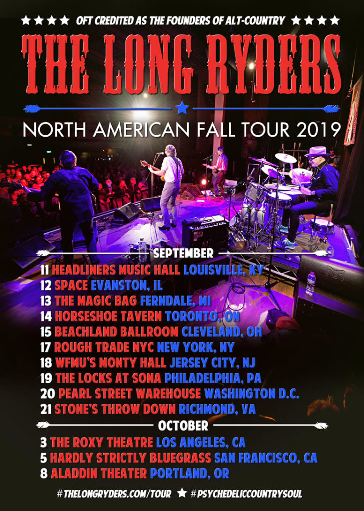 The Long Ryders North American Fall Tour 2019