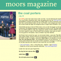 The Coal Porters - No.6 - Moors Magazine Review