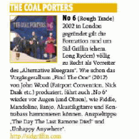 The Coal Porters - No.6 - Planet Music Review