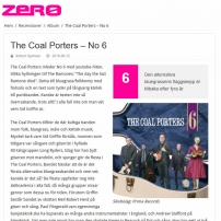 The Coal Porters - No.6 - Zero, Swedish Review