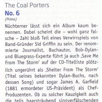 The Coal Porters - No.6 - Akustikgitarre German Review