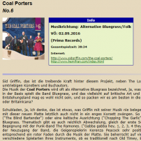 The Coal Porters - No.6 - Musikansich Review
