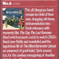 The Coal Porters - No.6 - Classic Rock Magazine Review