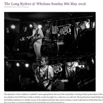 The Long Ryders - Final Wild Songs Tour Review