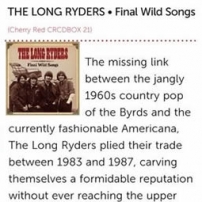 The Long Ryders - Final Wild Songs Box Set Review - Music Week