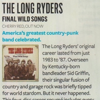 The Long Ryders - Final Wild Songs Box Set Review - Q magazine