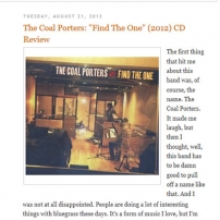 Michael Doherty's Music Log Find The One review
