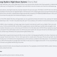 The Long Ryders - High Noon Hymns Review Lonesome Highway