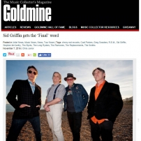 Goldmine Magazine - Sid Griffin Interview, November 2016