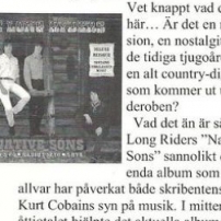Kountry Korral Magazine Native Sons Review