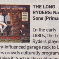 Long Ryders Sunday Times reissue of the Week, review by Stewart Lee