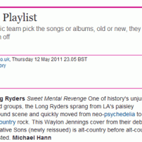 The Guardian, Friday May 13, 2011 F&M Playlist