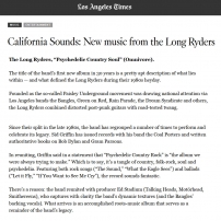 Psychedelic Country Soul LA Times Review