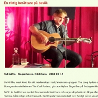 Swedish Sid Griffin Solo 2018 Review