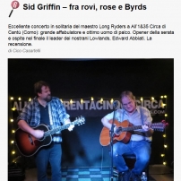 Gagarin-Magazine Sid Griffin Solo Italian Review