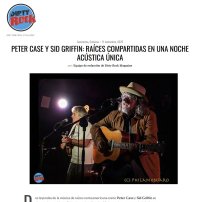 Dirty Rock Magazine Sid Griffin / Peter Case Review