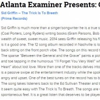 Atlanta Examiner The Trick Is To Breathe Review