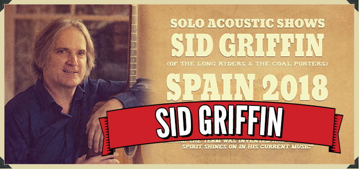 Sid will play five solo shows in Spain in February 2018
