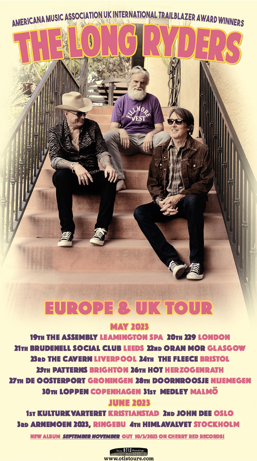 The Long Ryders Europe & UK Tour Poster