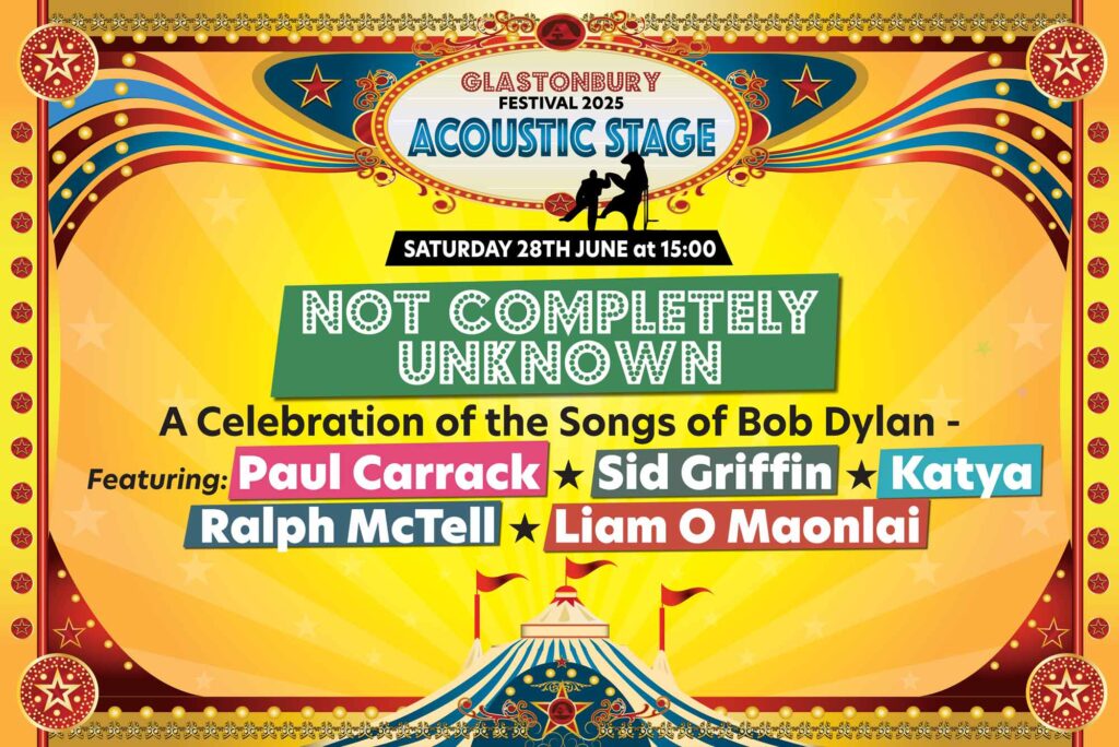 Not Completely Unknown - A Celebration of the Songs of Bob Dylan