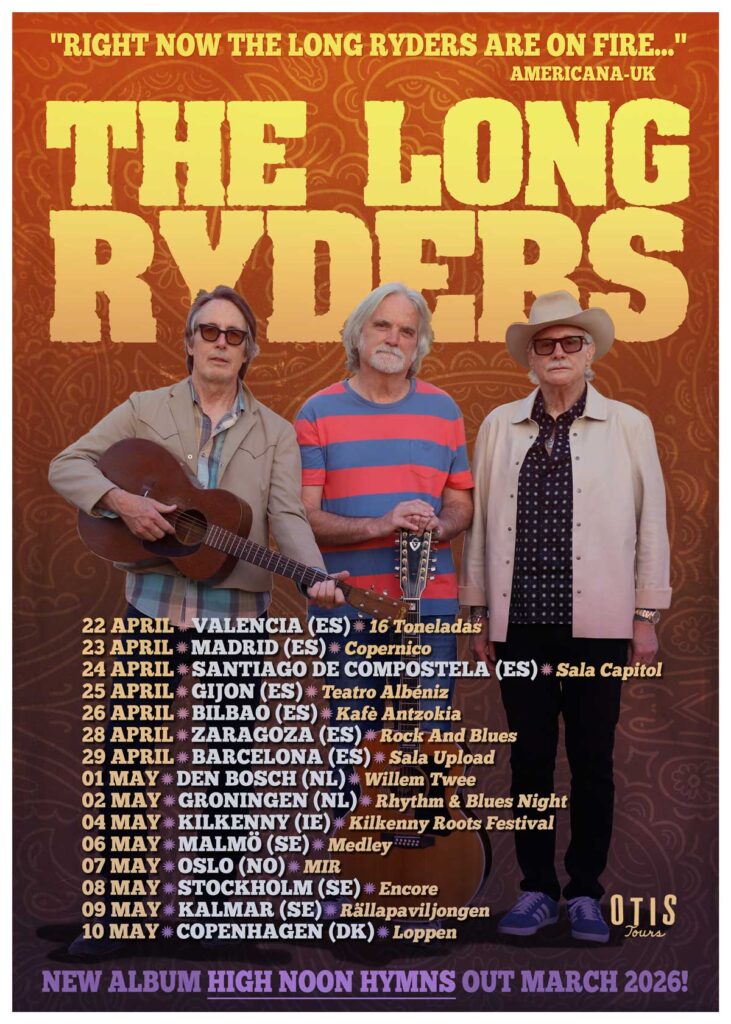 The Long Ryders 2026 Tour Poster